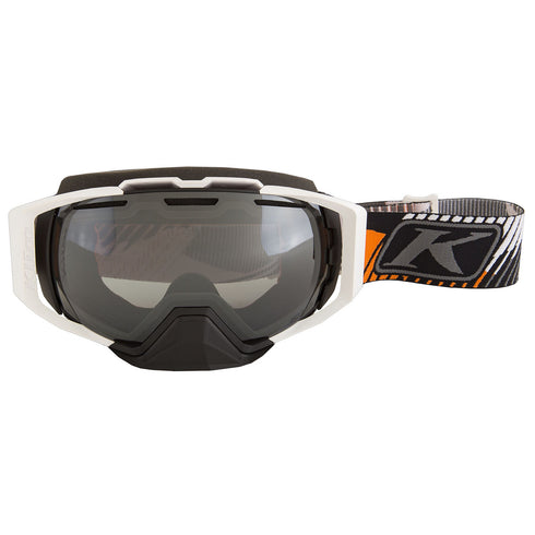 Ochelari Snow Klim Oculus Tribal Warfare Orange - Smoke Silver Mirror and Clear Tint